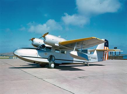 82RS-72 NAVY Grumman  J4 Flying Boat