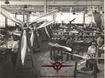 Vintage Photo - Propeller Shop