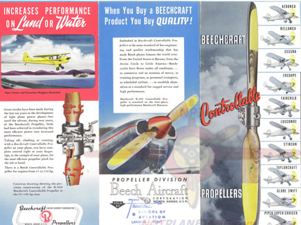 Beechcraft Controllable  Propeller AD