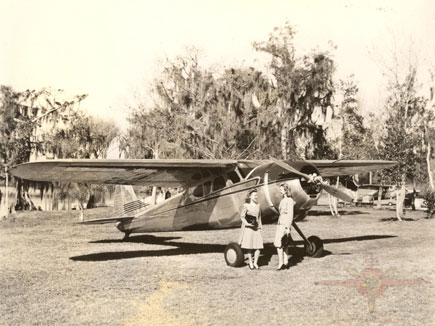 Cessna 195, Orlando Aviation Club,  Circa 1947, NC41688
