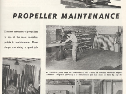 Propeller Maintenance